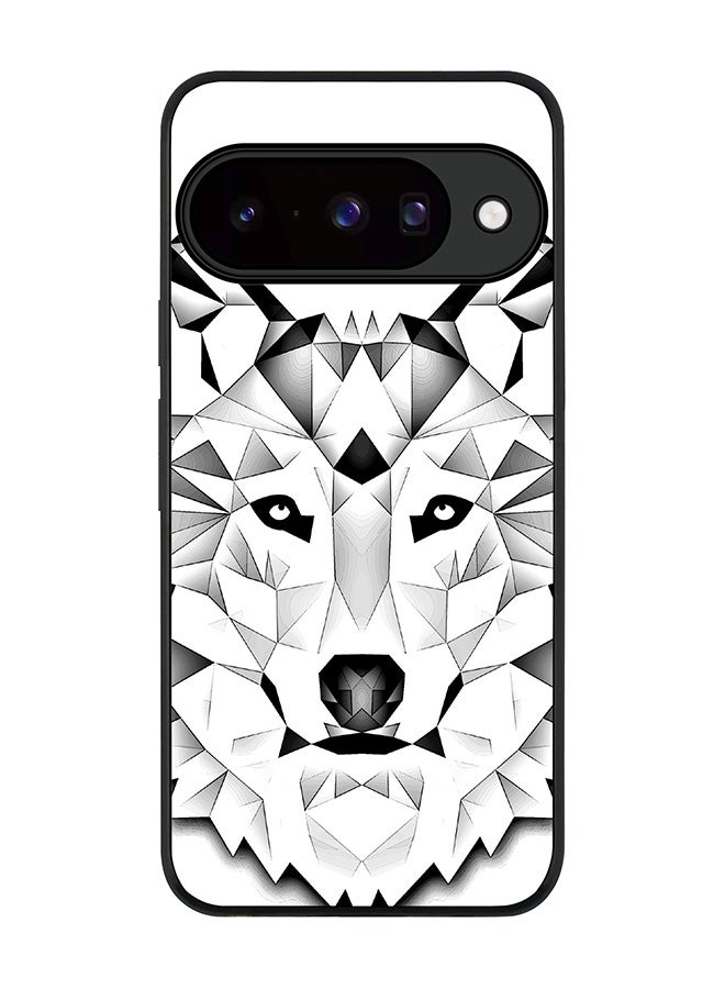 For Google Pixel 10 Case,Slim fit Camera Protection, Shockproof Thin Phone cover  - Poly Wolf